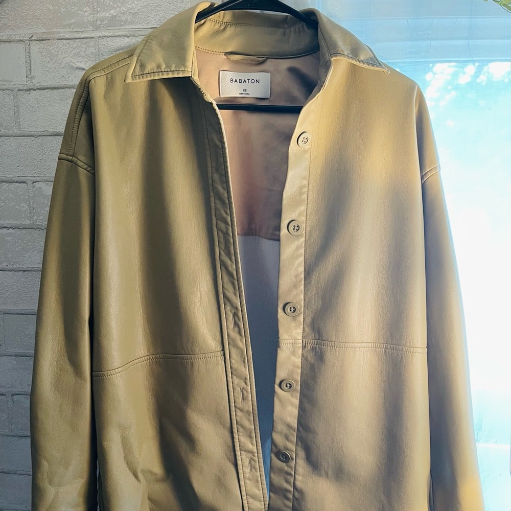 ARITZIA Babaton Pelli Shirt Jacket